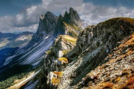 唯美大山自然风景高清图片壁纸